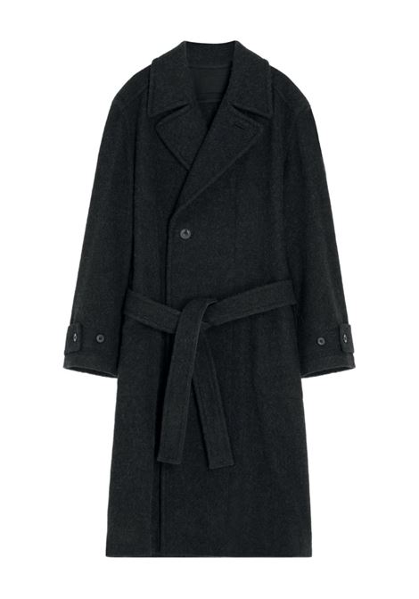 cappotto soft coat uomo nero LEMAIRE | CO1135 LF504BK999